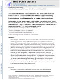 Cover page: Assessment of local tissue water in the arms and trunk of breast cancer survivors with and without upper extremity lymphoedema