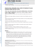 Cover page: Intramuscular cobinamide versus saline for treatment of severe hydrogen sulfide toxicity in swine