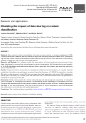 Cover page: Modeling the impact of data sharing on variant classification