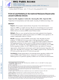 Cover page: Point-of-Sale Marketing in Recreational Marijuana Dispensaries Around California Schools