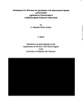 Cover page: Development of a PCR assay for quantitation of M. tuberculosis in sputum and its possible application in clinical trials of antibiotics against pulmonary tuberculosis