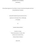 Cover page: A Theory-Based Approach to Travel Behavior Analysis Using Pattern Recognition and Latent Group Identification Techniques