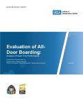 Cover page: Evaluation of All-Door Boarding: Analysis of Dwell Time Performance
