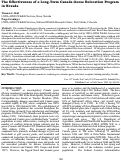 Cover page: The effectiveness of a long-term Canada goose relocation program in Nevada