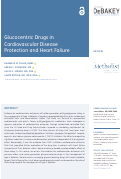 Cover page: Glucocentric Drugs in Cardiovascular Disease Protection and Heart Failure