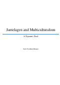 Cover page: Jantelagen and Multiculturalism: a Dynamic Dual