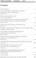 Cover page: Table of Contents