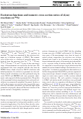 Cover page: Excitation functions and isomeric cross-section ratios of (d,xn) reactions on 86Sr