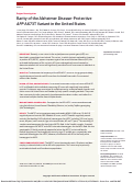 Cover page: Rarity of the Alzheimer Disease-Protective APP A673T Variant in the United States