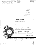 Cover page: AN AUTOMATED CONTROLLED-FLOW AIR INFILTRATION MEASUREMENT SYSTEM