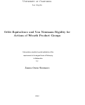 Cover page: Orbit Equivalence and Von Neumann Rigidity for Actions of Wreath Product Groups