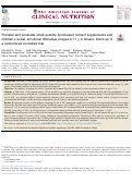 Cover page: Prenatal and postnatal small-quantity lipid-based nutrient supplements and childrens social-emotional difficulties at ages 9-11 y in Ghana: follow-up of a randomized controlled trial.