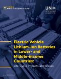 Cover page: Electric Vehicle Lithium-ion Batteries in Lower- and Middle-income Countries: Life Cycle Impacts and Issues