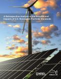 Cover page: A Retrospective Analysis of the Benefits and Impacts of U.S. Renewable Portfolio Standards: