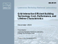 Cover page: Grid-Interactive Efficient Building Technology Cost, Performance, and Lifetime Characteristics