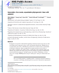 Cover page of Generation of accurate, expandable phylogenomic trees with uDance