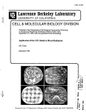 Cover page: Application of the LBL Model to Mixed Radiations