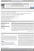 Cover page: A Clinical Nurse Leader (CNL) practice development model to support integration of the CNL role into microsystem care delivery