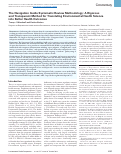 Cover page: The Navigation Guide Systematic Review Methodology: A Rigorous and Transparent Method for Translating Environmental Health Science into Better Health Outcomes