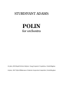 Cover page: POLIN