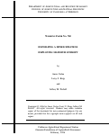 Cover page: Estimating a mixed strategy employing maximum entropy