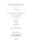 Cover page: Topological types of Algebraic stacks