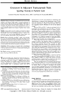 Cover page: Crossover in Adjuvant Trastuzumab Trials: Sparing Toxicity in Patient Care.