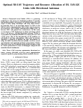 Cover page: Optimal 3D-UAV Trajectory and Resource Allocation of DL UAV-GE Links with Directional Antennas