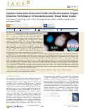 Cover page: Dynamic Surface Reconstruction Unifies the Electrocatalytic Oxygen Evolution Performance of Nonstoichiometric Mixed Metal Oxides.