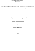 Cover page: The role of social media in second-generation Central American youth’s perception of belonging and citizenship: A Southern California case study