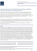 Cover page: Prediction of Breast Cancer Treatment-Induced Fatigue by Machine Learning Using&nbsp;Genome Wide Association Data