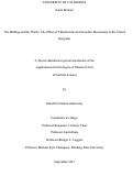 Cover page: The Bulldog and the Thistle: The Effect of Thatcherism on Nationalist Movements in the United Kingdom.