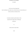 Cover page: “I Can’t Just Let Those Things Stand”: How Social Studies Teachers Make Sense of Political Disclosure, Classroom Safety, and Controversial Issues in Contentious Times