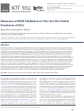 Cover page: Measures of BSEP Inhibition In Vitro Are Not Useful Predictors of DILI