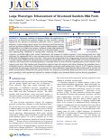 Cover page: Large Phenotypic Enhancement of Structured Random RNA Pools