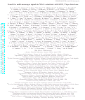 Cover page: Search for multimessenger signals in NOvA coincident with LIGO/Virgo detections