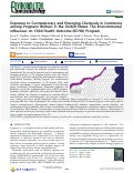 Cover page of Exposure to Contemporary and Emerging Chemicals in Commerce among Pregnant Women in the United States: The Environmental influences on Child Health Outcome (ECHO) Program