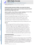 Cover page: Soluble epoxide hydrolase inhibitor can protect the femoral head against tobacco smoke exposure-induced osteonecrosis in spontaneously hypertensive rats