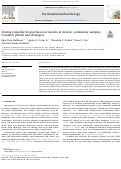 Cover page: Testing plausible biopsychosocial models in diverse community samples: Common pitfalls and strategies.