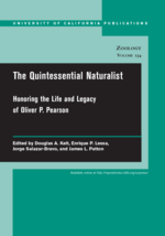 Cover page of The Quintessential Naturalist: Honoring the Life and Legacy of Oliver P. Pearson
