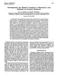 Cover page: Developmental and regional variations in ribonucleic acid synthesis on cerebral chromatin