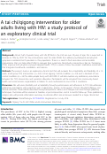 Cover page: A tai chi/qigong intervention for older adults living with HIV: a study protocol of an exploratory clinical trial