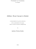 Cover page: AbStats: From Concept to Market