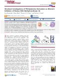 Cover page of Structural Investigations of Phthalazinone Derivatives as Allosteric Inhibitors of Human DNA Methyltransferase 3A.