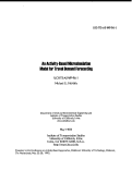 Cover page: An Activity-Based Microsimulation Model for Travel Demand Forecasting