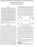 Cover page: What do eye movements in the visual world reflect? A case study from adjectives