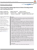 Cover page: Characterizing voiding experiences of men choosing seated and standing positions
