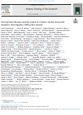 Cover page: Aboveground biomass density models for NASA’s Global Ecosystem Dynamics Investigation (GEDI) lidar mission