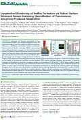 Cover page: Longitudinal Monitoring of Biofilm Formation via Robust Surface-Enhanced Raman Scattering Quantification of Pseudomonas aeruginosa-Produced Metabolites.