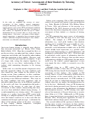 Cover page: Accuracy of Tutors’ Assessments of their Students by Tutoring Context